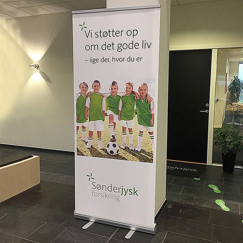 Basic Roll-up einseitig - 80x200 cm - Silber #11