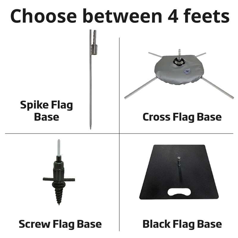 Spike Flag Base, Erdspieß für Beachflags #11