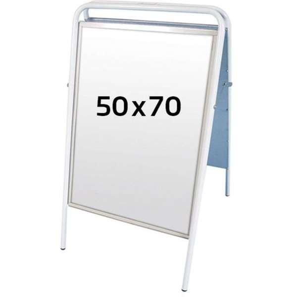 Expo Sign Standard Kundenstopper - 50x70 cm - weiß #1