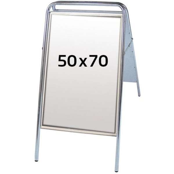 Expo Sign Standard Kundenstopper - 50x70 cm - Silber #1